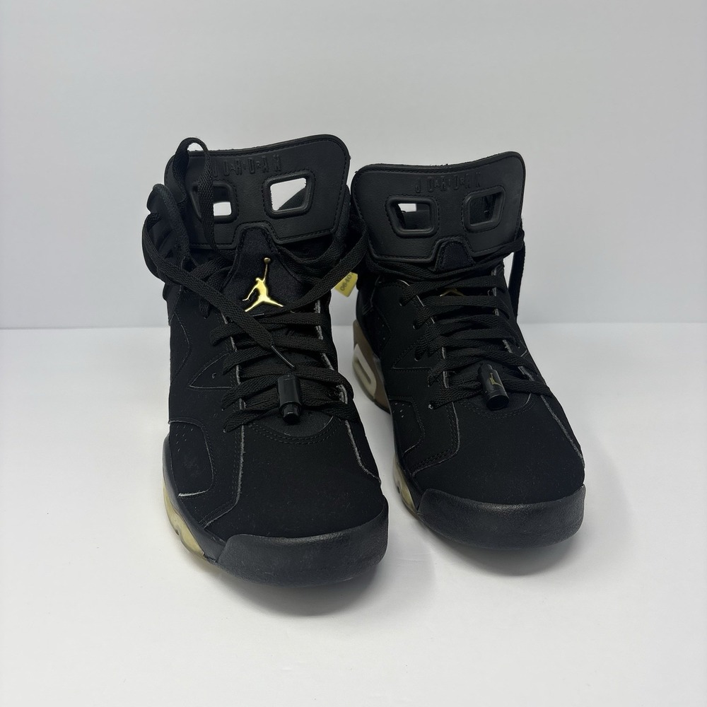 Nike Air Jordan 6 Retro DMP Defining Moments Black Gold Men's Size 11